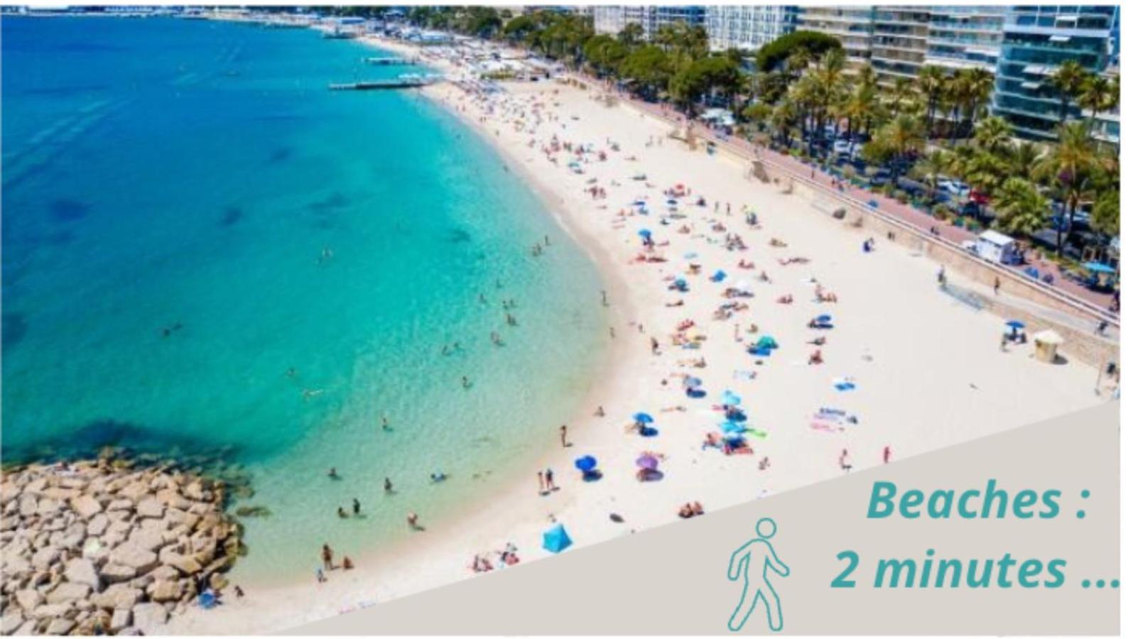 Appartamento F3 Notre-Dame , Hypercentre A 2 Minute Du Palais Des Congres Cannes Esterno foto